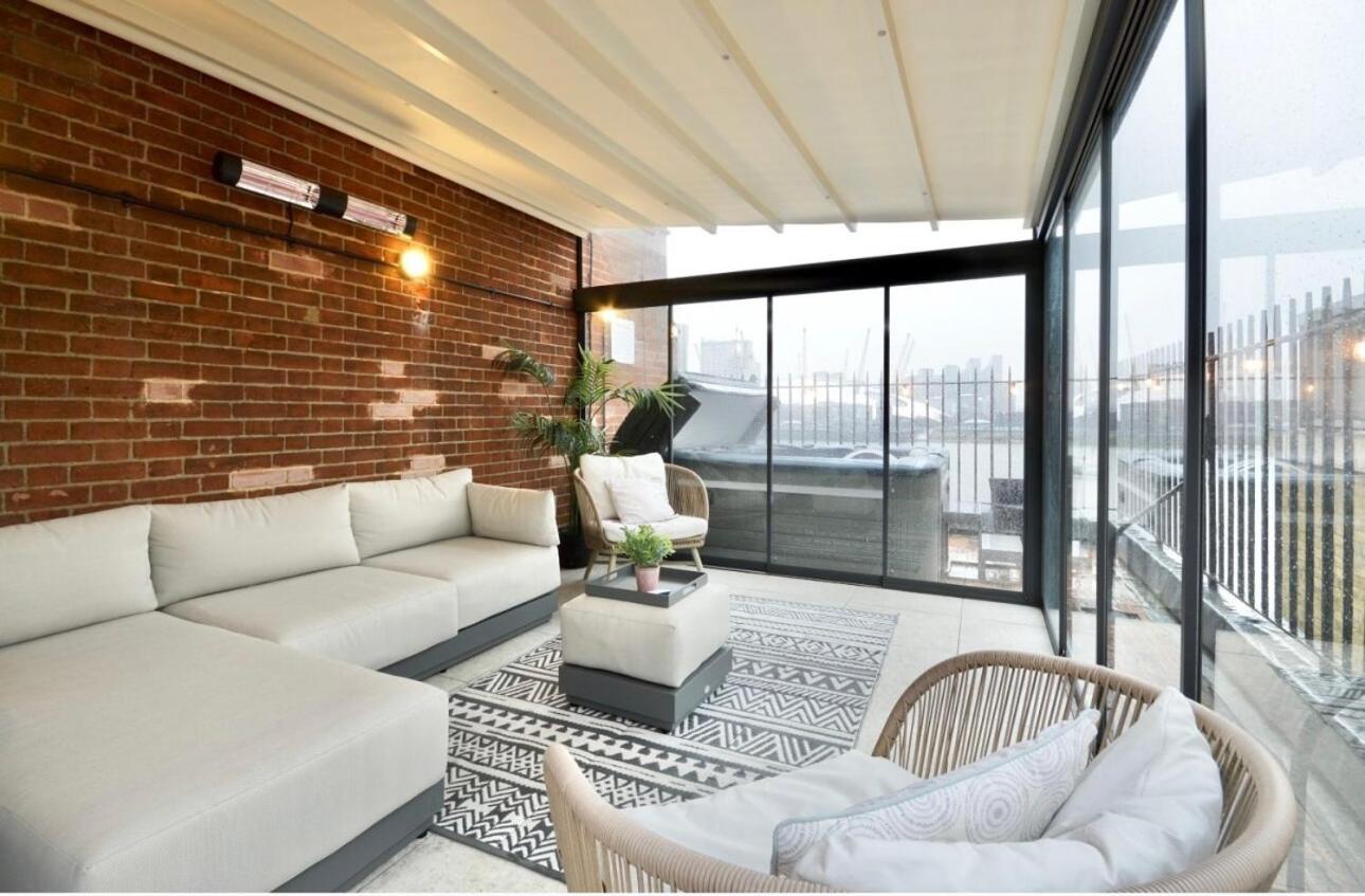 3 X Bedroom Riverside Flat With Hot Tub On Roof Terrace Londen Buitenkant foto
