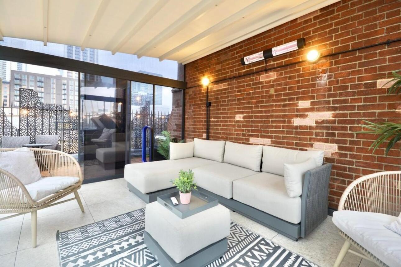 3 X Bedroom Riverside Flat With Hot Tub On Roof Terrace Londen Buitenkant foto